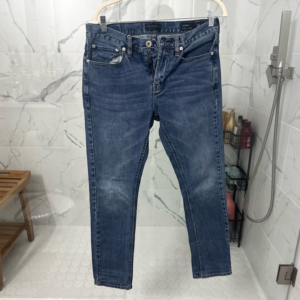 Bullhead Denim Co Skinny Jeans W31 L30 Medium Wash Stretch 090233